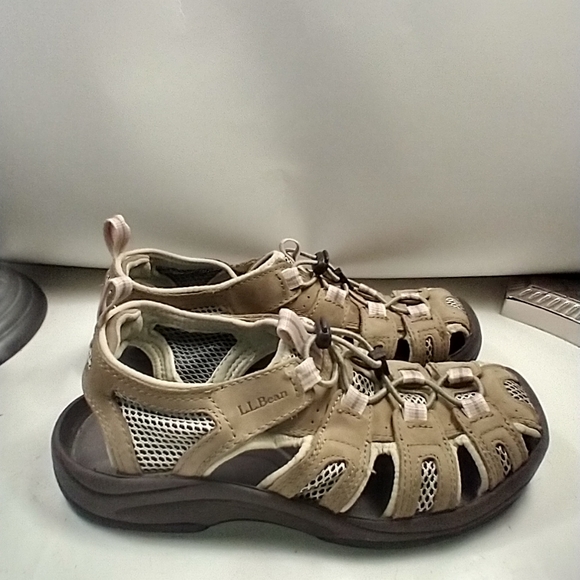 L.L. Bean Shoes - LL Bean Sport River Tan Hiking Sandals Women's sz 8M